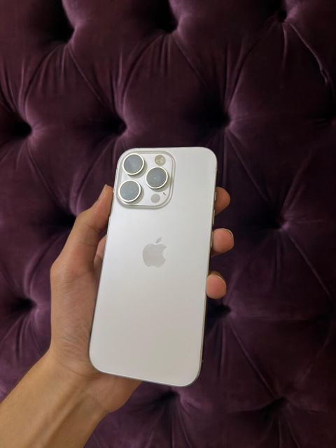 Apple iPhone 16 Pro White Titanium 128GB/8GB — Bakı