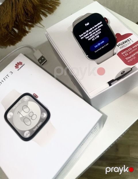 Məhsul: Huawei Watch Fit 3 ağıllı saat Ideal vəziyyətdədir,tam — Bakı