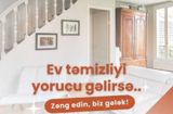 Salam.2 nefer Ana bala ev,ofis, obyekt təmizlik işine gedirik işimizi — Ev personalı və təmizlik