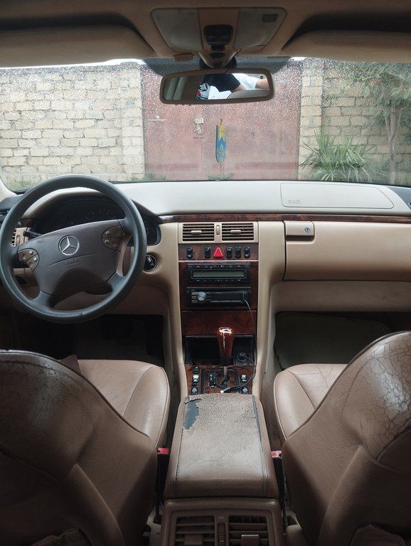 Mercedes E 320, 3.2 L, 2000 il, 360 000 km — Avtomobillər, Xaçmaz (9)