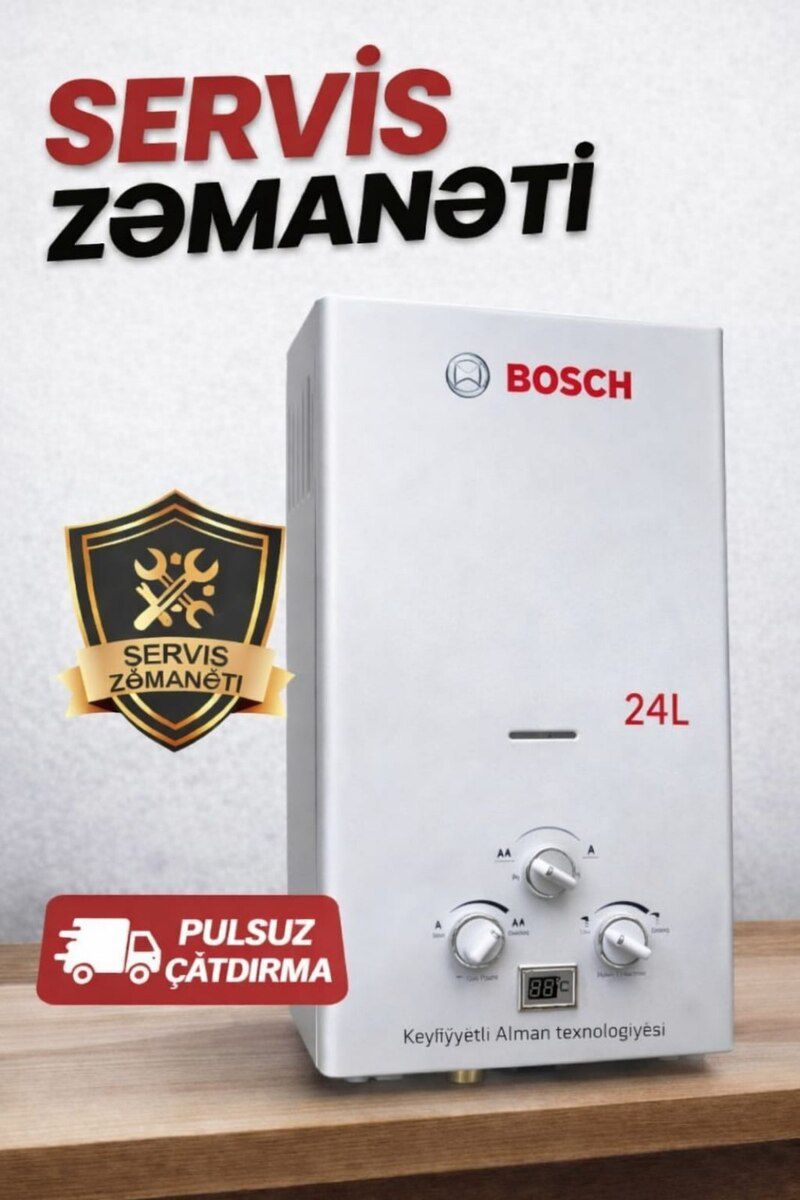 Su qızdırıcısı Bosh 24 lt — Təmir və inşaat, Bakı