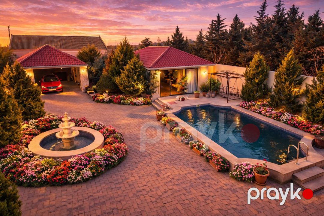 Satılır 5 otaqlı həyət evi/bağ evi 356 m² — Ev, villa, Bakı (4)