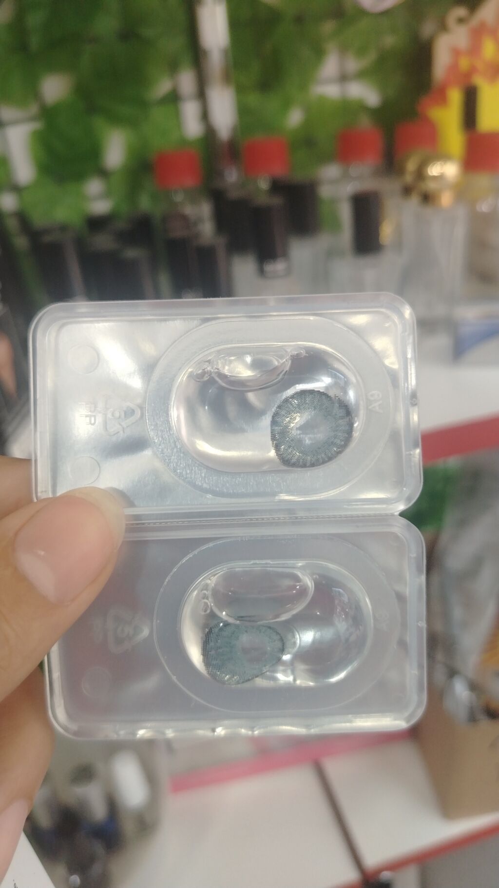 Rəngli kontakt linzalar dəsti Qab+Pinset+30ml su+linza cəmi 25 yox — Aksesuarlar, Bakı (6)