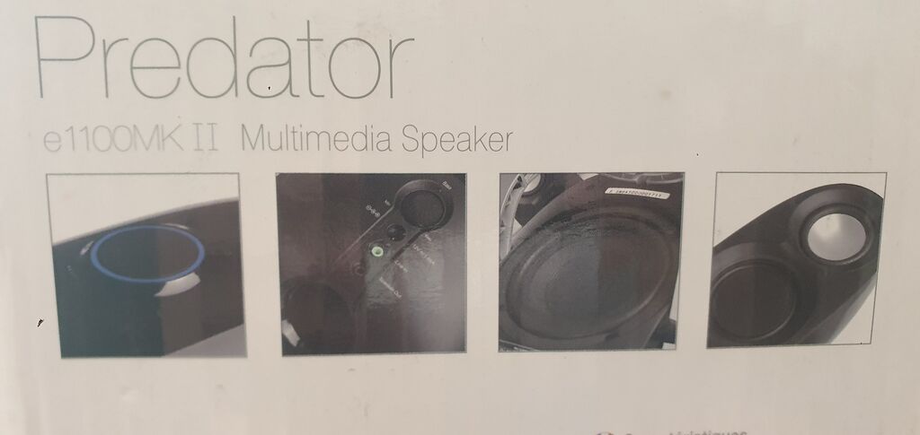 Edifier Predator e1100 MK II multimedia akustik sistemi - 2.1 sistem — Elektronika, Bakı (2)