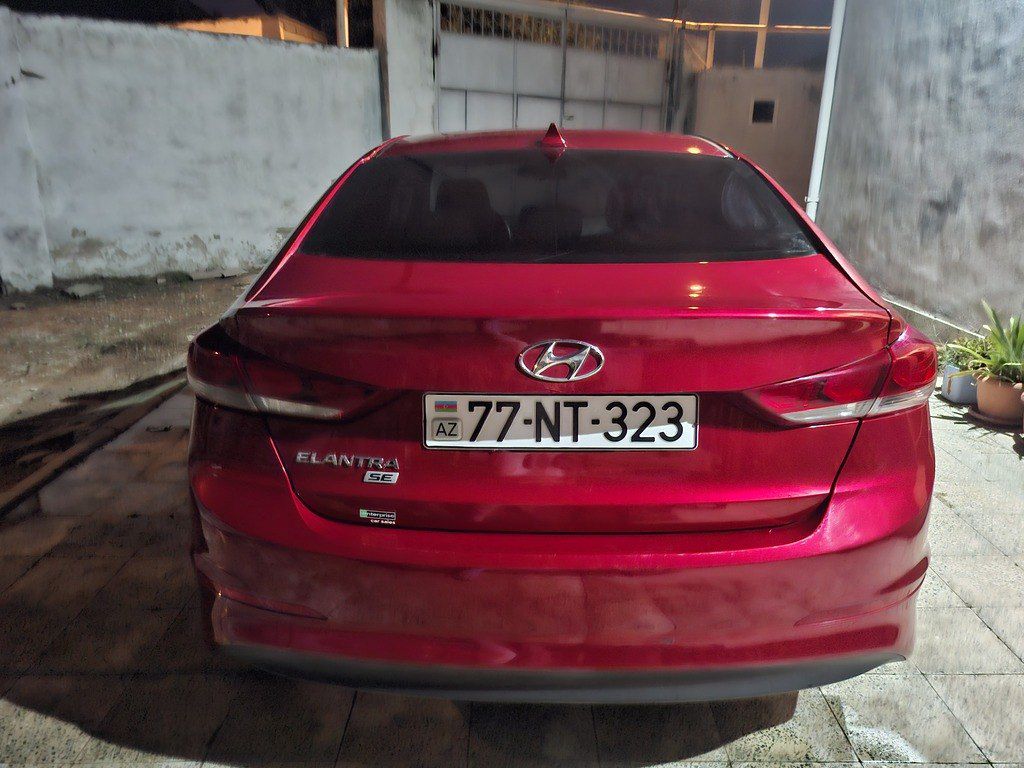 Hyundai Elantra, 2.0 L, 2017 il, 158 625 km — Avtomobillər, Bakı (3)