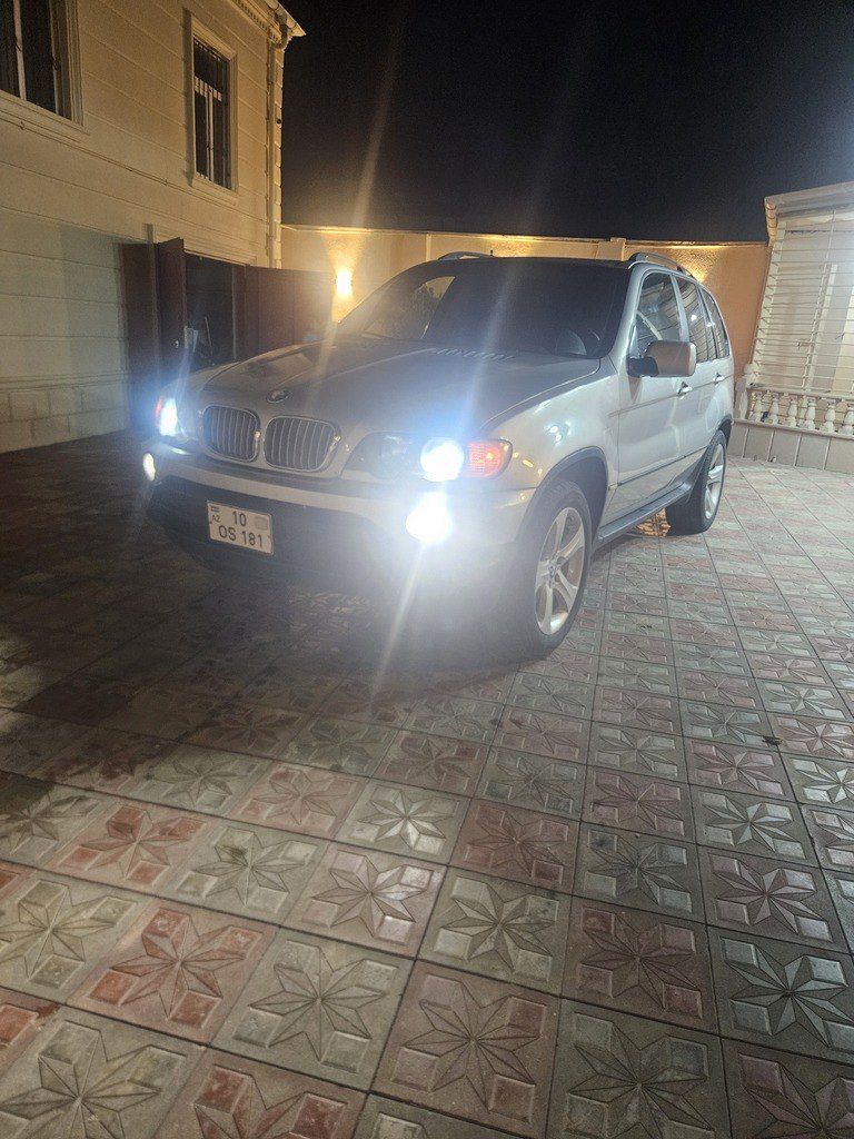 BMW X5, 3.0 L, 2001 il, 386 243 km — Avtomobillər, Bakı (2)