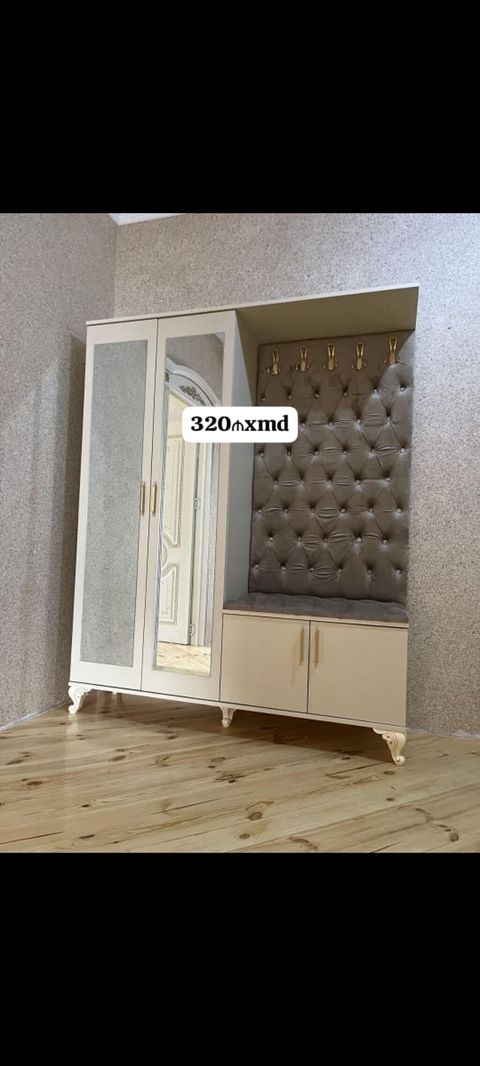 Düz dolab, Dəhliz üçün, Paltar üçün, 2 qapılı — Bakı