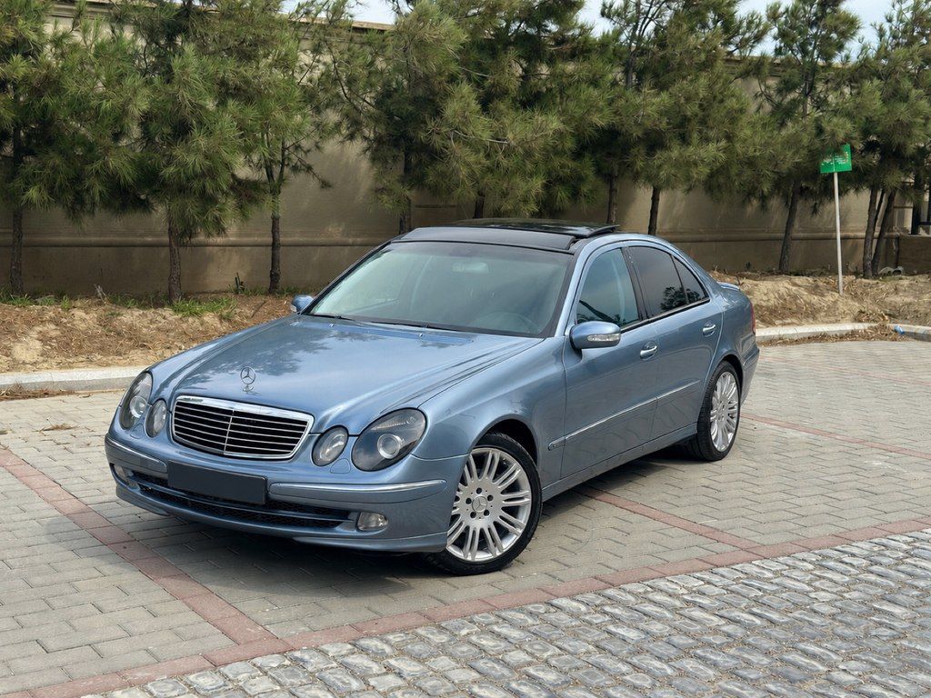 Mercedes E 240, 2.6 L, 2002 il, 298 653 km — Avtomobillər, Bakı (5)