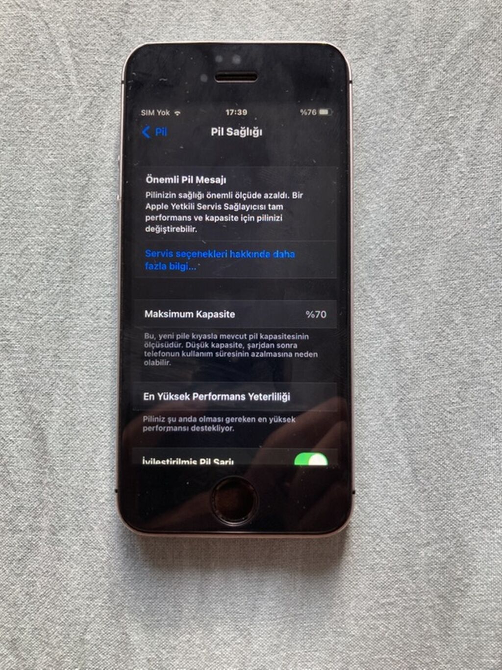 IPhone 5s, 32 GB, Space Gray, Barmaq izi — Apple iPhone, Bakı (9)