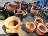 Gil qablar və saxsı küplər – müxtəlif ölçü və formalarda - Material — bineqedi rayonu 6mk