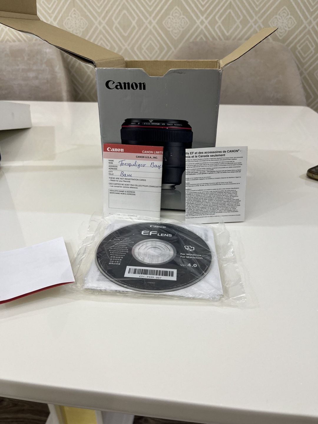 Canon 85 mm f/1.2 lens — Elektronika, Bakı (5)