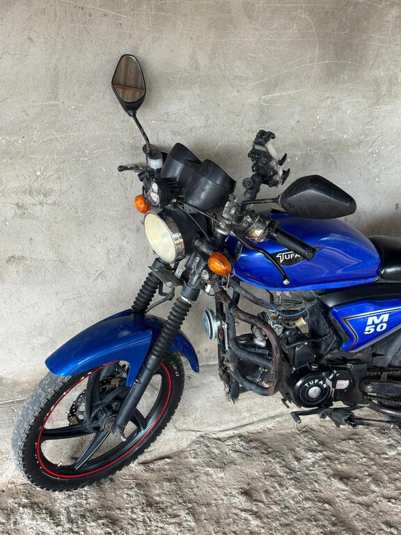 Tufan M50, 50 sm3, 2024 il, 4 000 km — Motosikletlər, Biləsuvar (2)