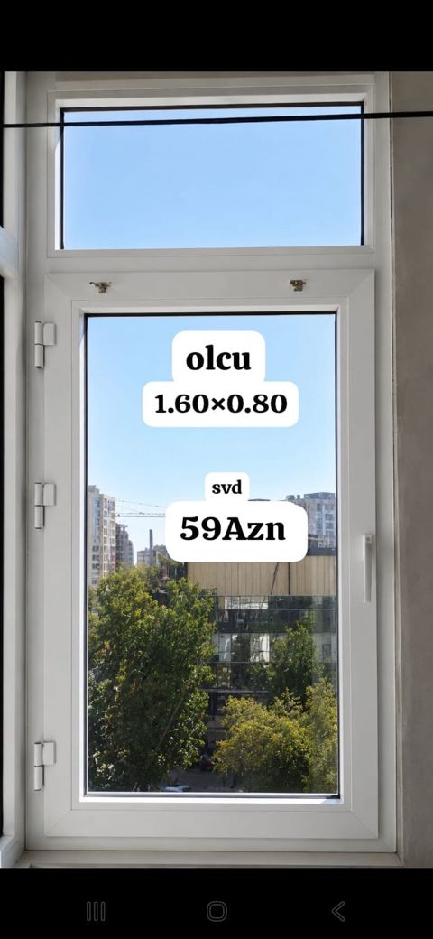 Pencere satilir olcu 1.60×0.80 qiymet 60 Azn unvan Neftciler.Sevda — Digah