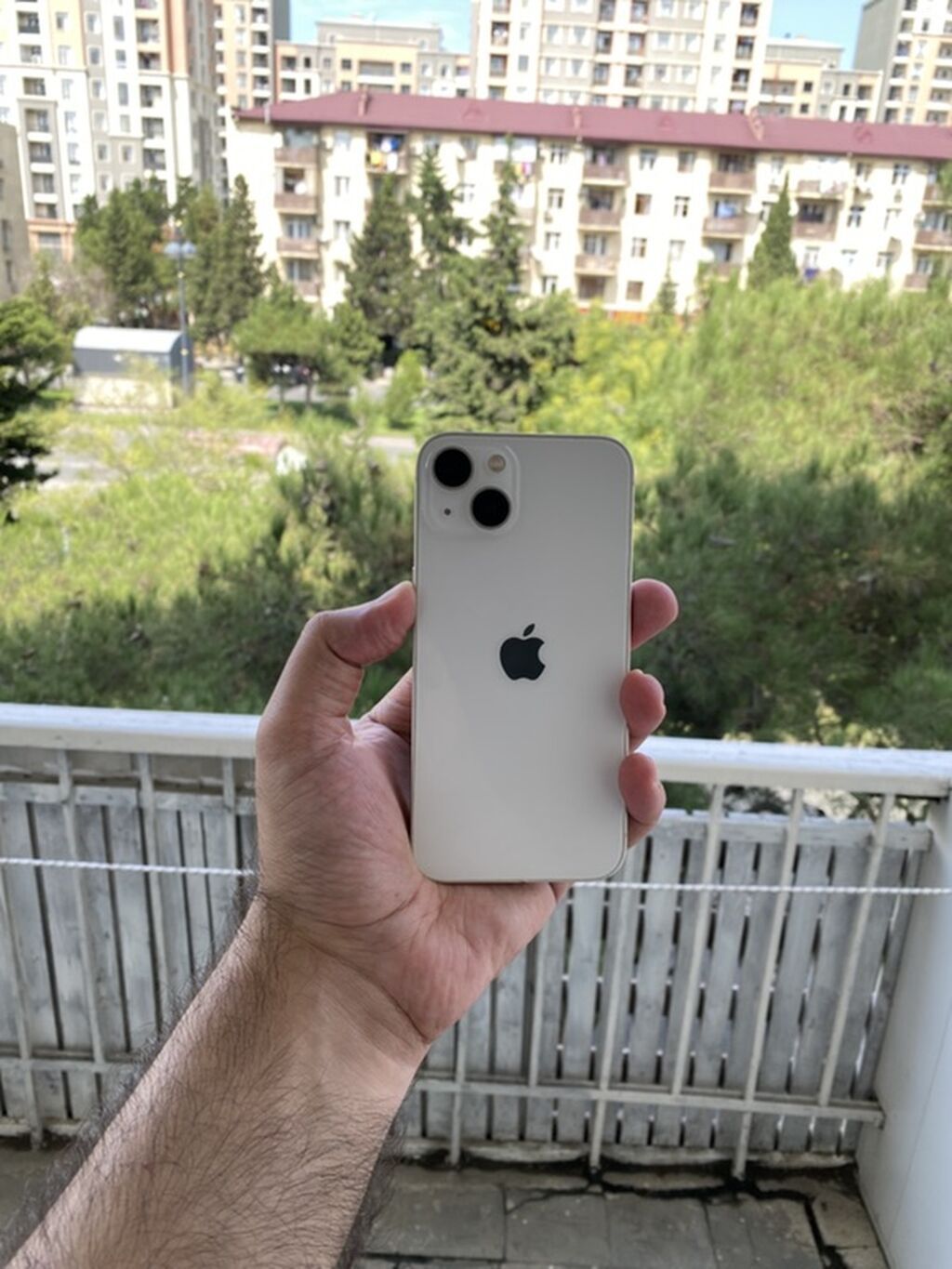 IPhone 13, 128 GB, Ağ, Simsiz şarj — Apple iPhone, Bakı (2)