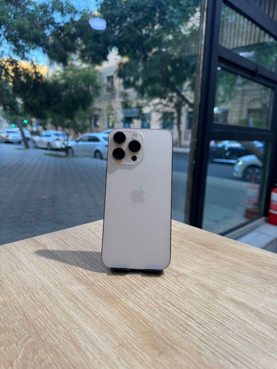Apple iPhone 16 Pro Max Desert Titanium 256GB/8GB — Smartfonlar, Bakı