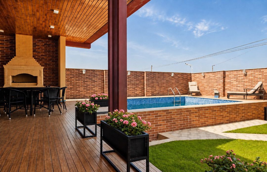 Satılır 4 otaqlı həyət evi/bağ evi 160 m² — Ev, villa, Bakı (6)