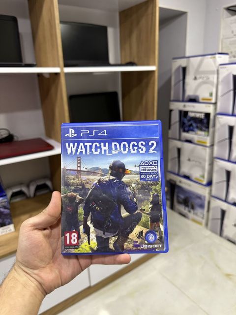 PS4 üçün Watch Dogs 2 oyun diski Ideal veziyyetde - Platforma — Bakı