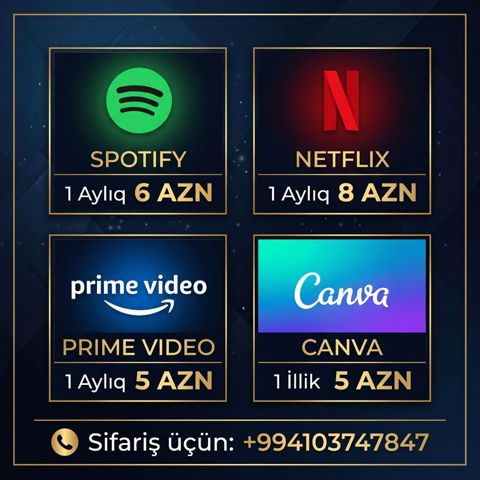 Hər ay eyni hesabdan davam etmək imkanı — Bakı