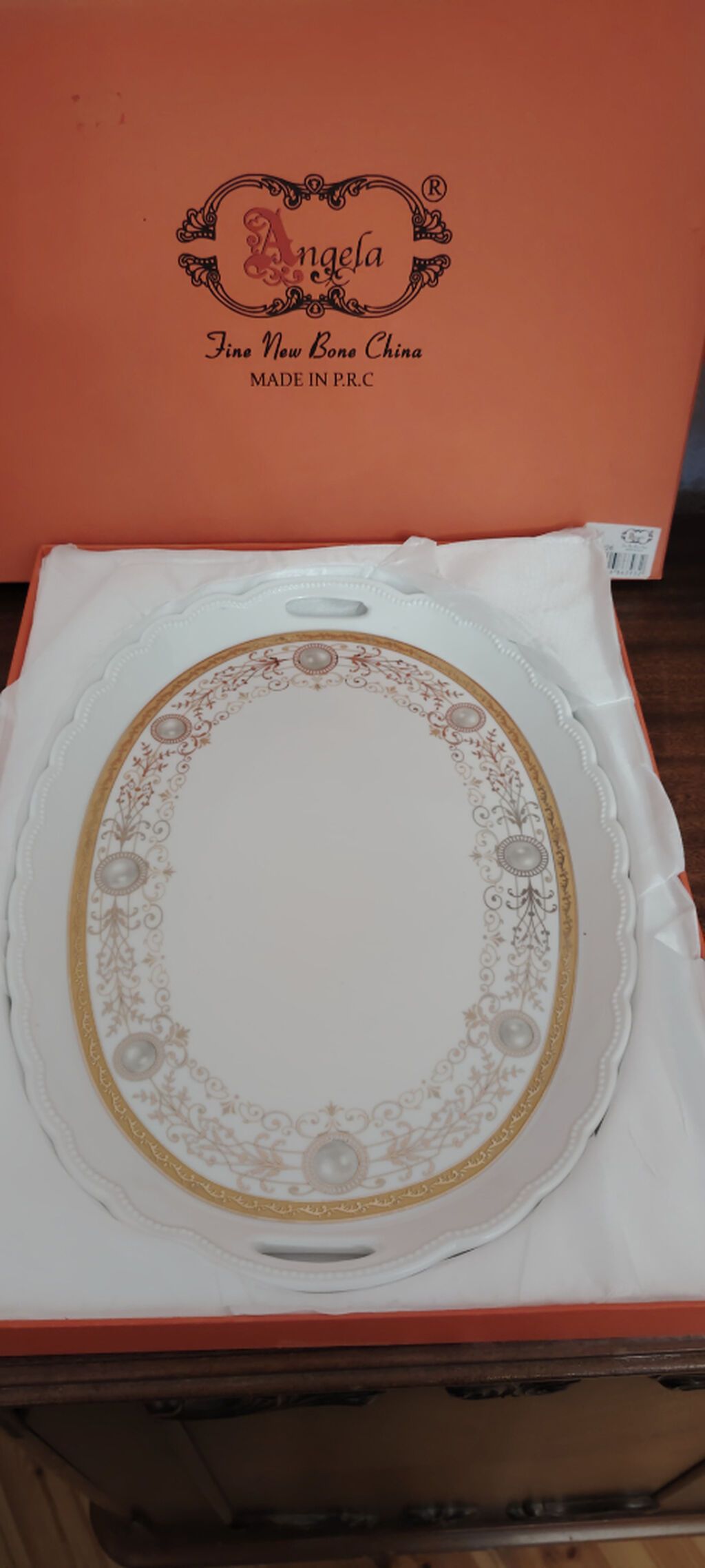 Angela Fine New Bone China servis sini - Material: New Bone China — Zəvaratlar, Bakı (2)