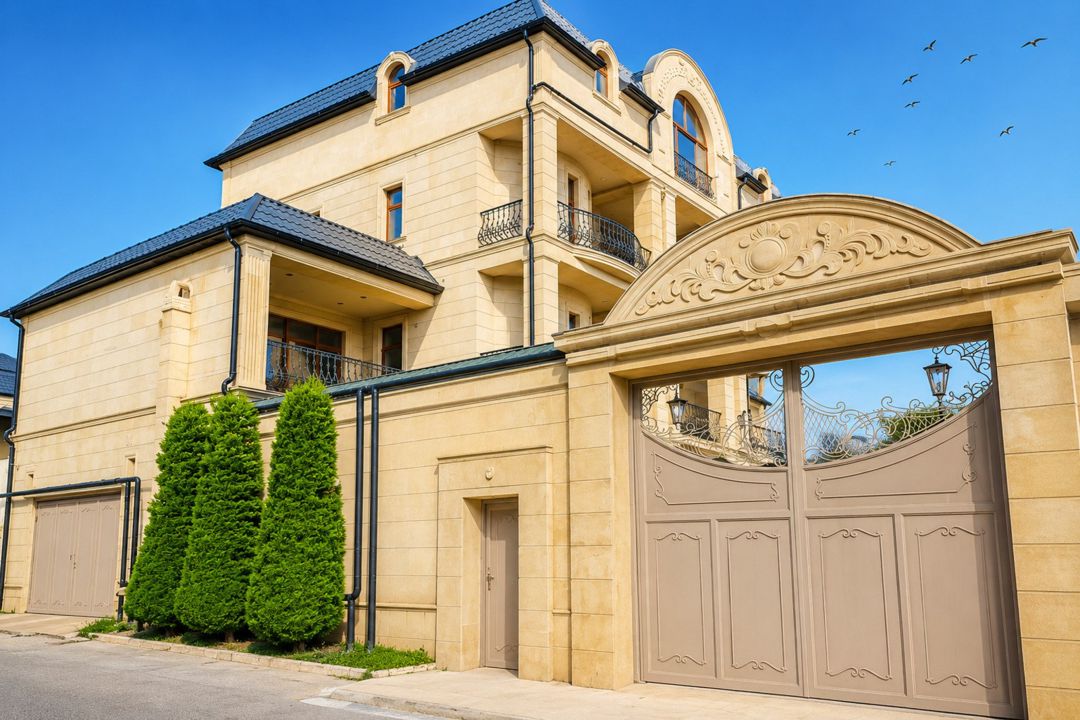 Satılır 8 otaqlı həyət evi/bağ evi 1150 m² — Ev, villa, Bakı (4)