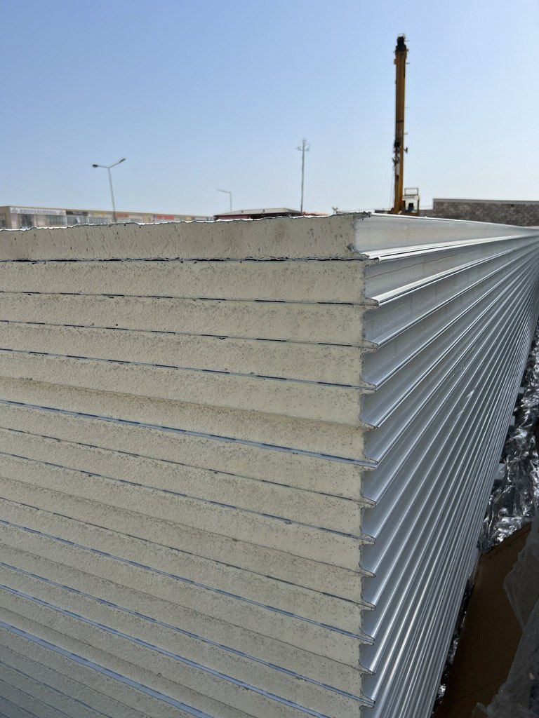 Sendviç panelləri "H50 Dam" — Təmir və inşaat, Bakı (6)