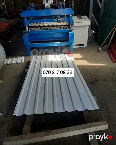 Məhsul: Metal dam və fasad örtükləri (profil və metrotayl) Təsvir — Bakı