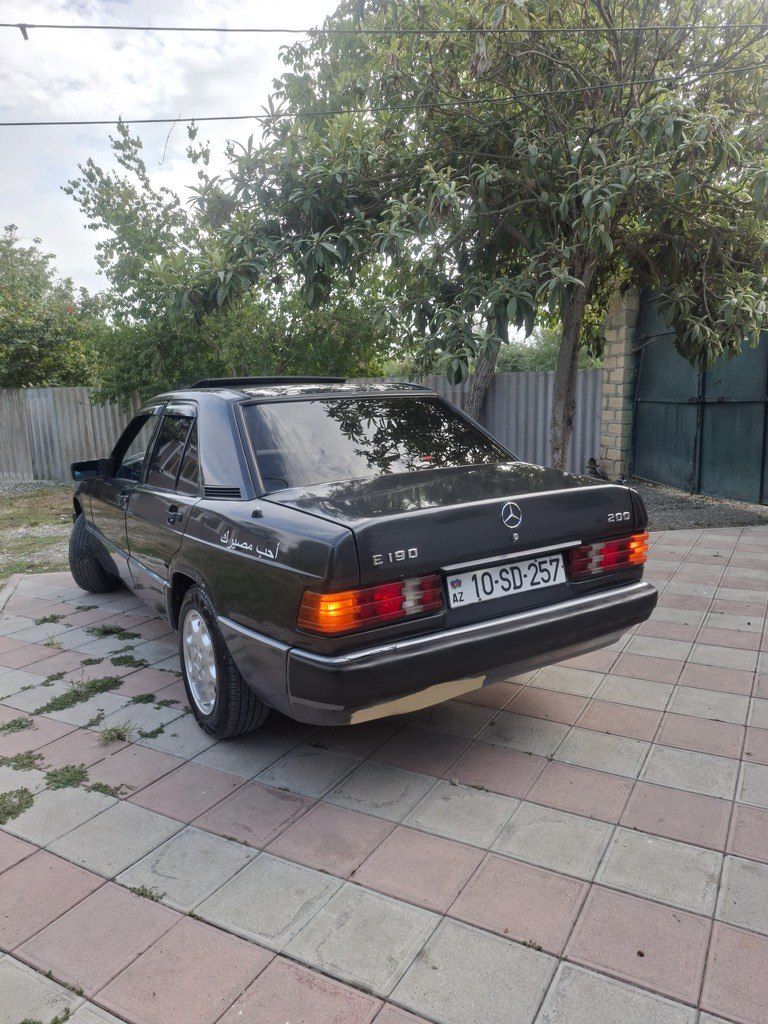 Mercedes 190, 1.8 L, 1992 il, 119 000 km — Avtomobillər, Ağdam (3)