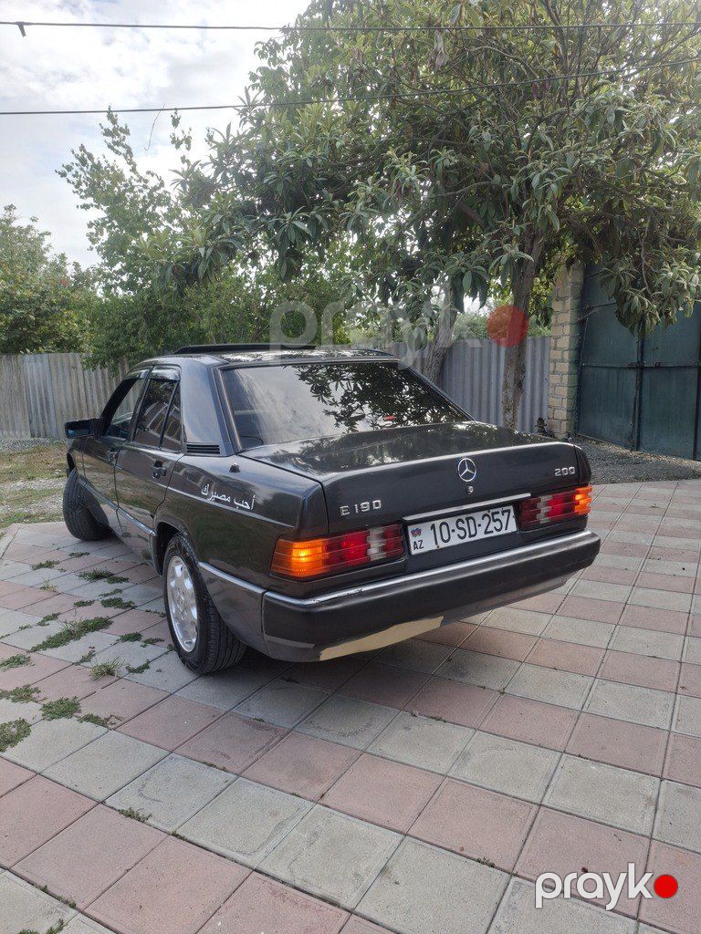 Mercedes 190, 1.8 L, 1992 il, 119 000 km — Avtomobillər, Ağdam (3)