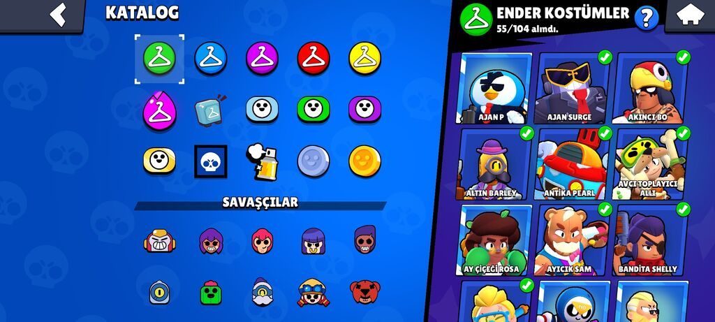 Brawl Stars hesabı – yüksək səviyyəli kolleksiya və kupalar.Real — Digər, Xırdalan (2)