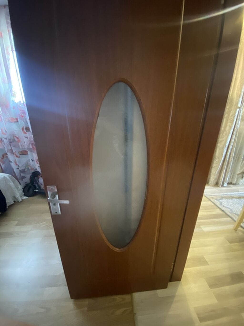 Məhsul: Daxili otaq qapısı - Material: ağac fakturalı MDF/laminat — Təmir və inşaat, Digah (2)