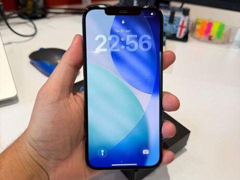 IPhone 12 Pro Max, 256 GB, Natural Titanium, Face ID — Bakı