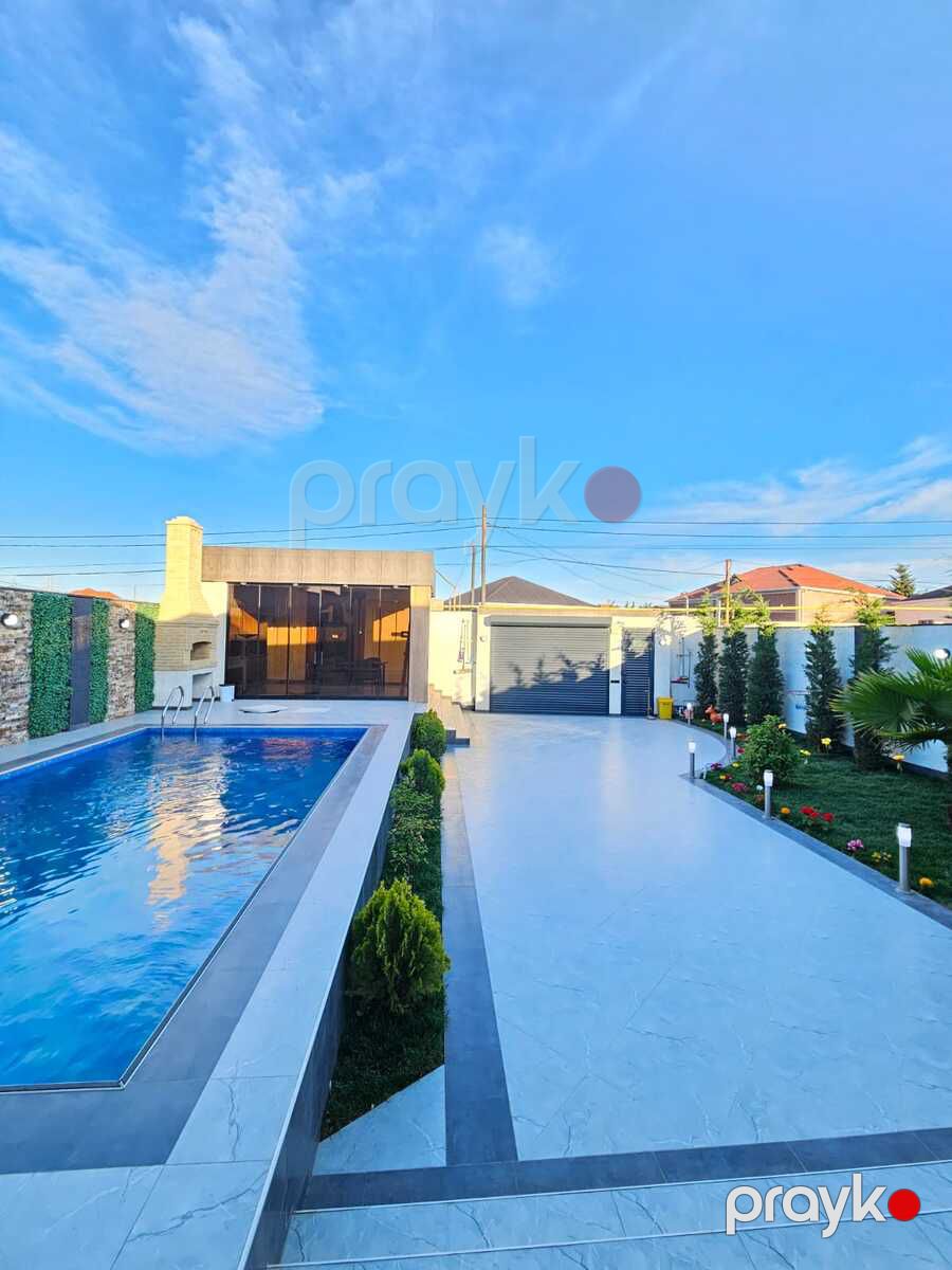 Satılır 4 otaqlı həyət evi/bağ evi 185 m² — Ev, villa, Bakı (10)
