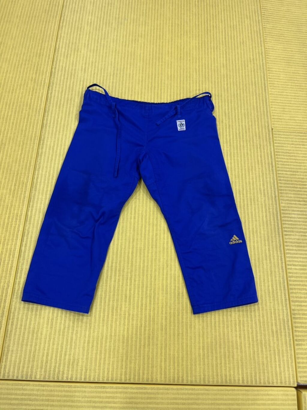 Adidas mavi judo gi (kimono) – üst və şalvar komplekti Əla vəzyəttədir — Şəxsi əşyalar, Bakı (3)