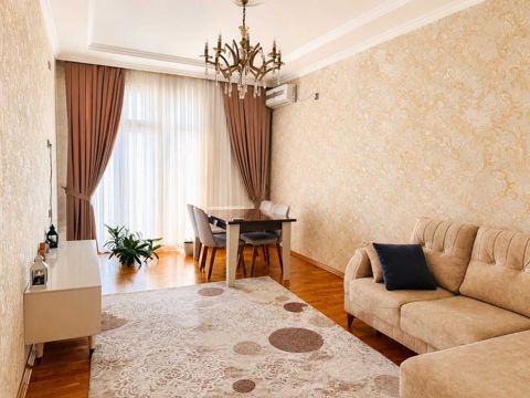 İcarəyə verilir 2 otaqlı yeni tikili 75 m² — Bakı