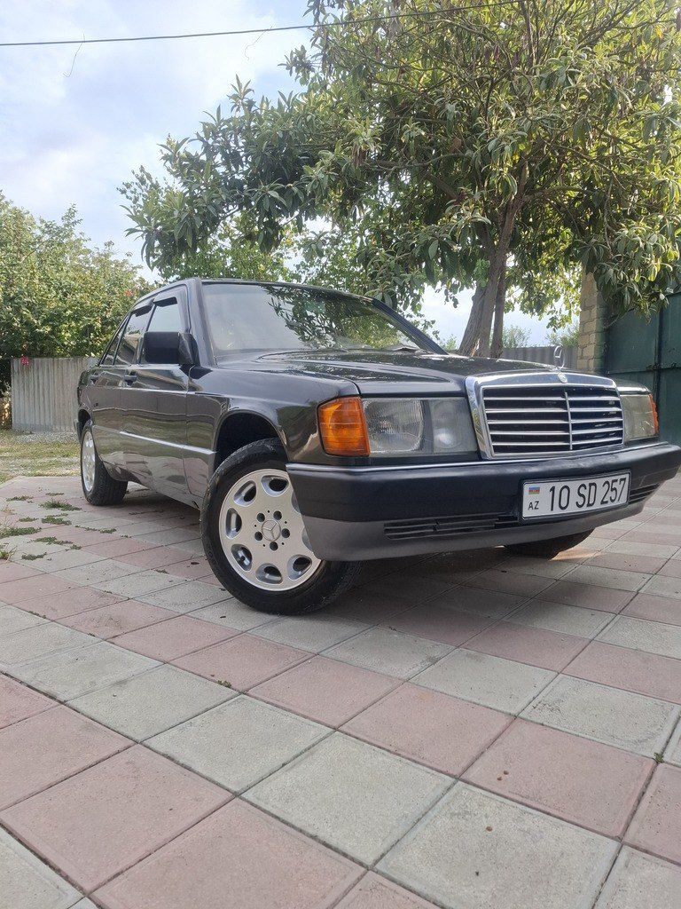 Mercedes 190, 1.8 L, 1992 il, 119 000 km — Avtomobillər, Ağdam (8)