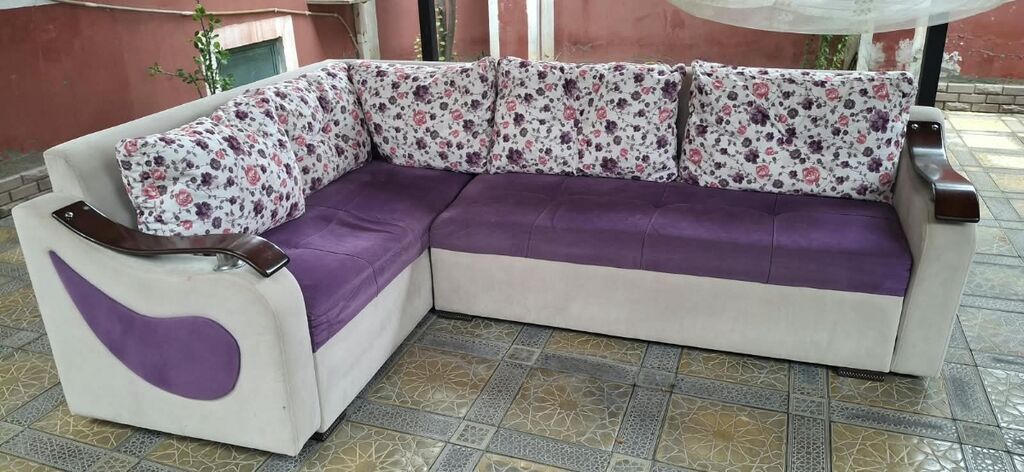 Künc divan, İşlənmiş, Açılmayan, Bazasız, Parça, Çatdırılma yoxdur — Mebel, Digah (4)