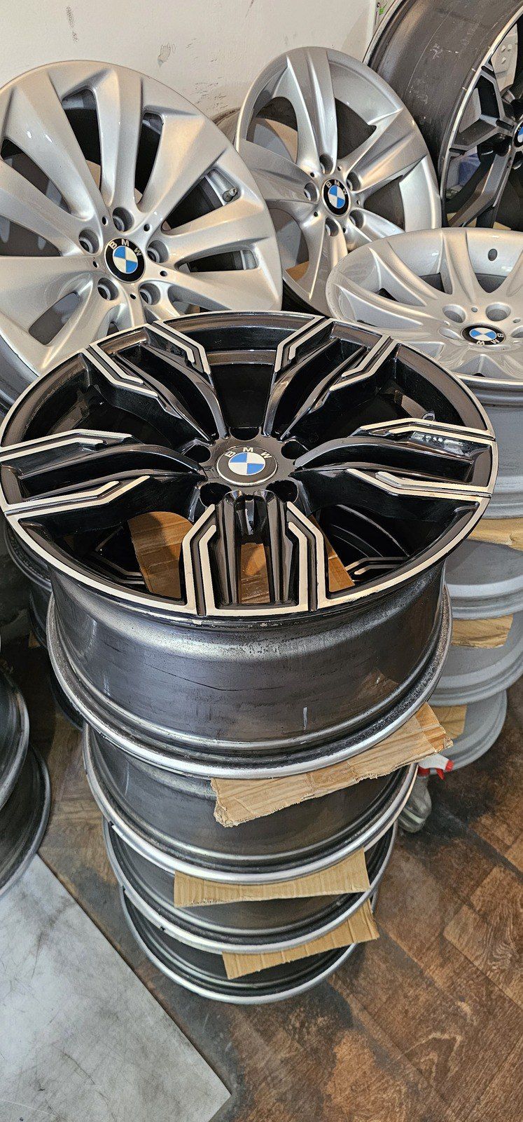 BMW F10 F30 R19 M paket diskləri — Ehtiyat hissələri və aksesuarlar, Bakı (5)