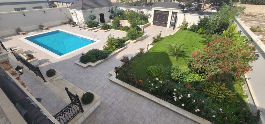 Satılır 7 otaqlı həyət evi/bağ evi 500 m² — Ev, villa, Bakı (5)