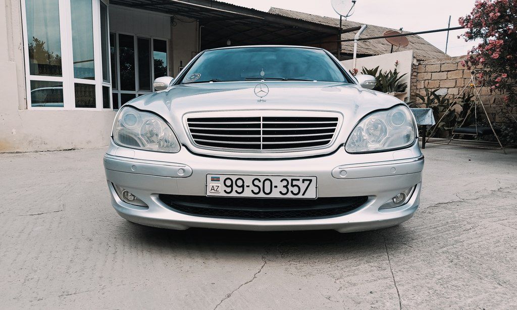Mercedes S 430, 4.3 L, 2000 il, 300 000 km — Avtomobillər, Gəncə (3)
