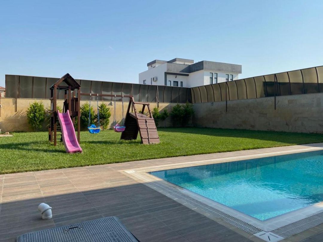 İcarəyə verilir 6 otaqlı həyət evi/bağ evi 500 m² — Ev, villa, Bakı (6)