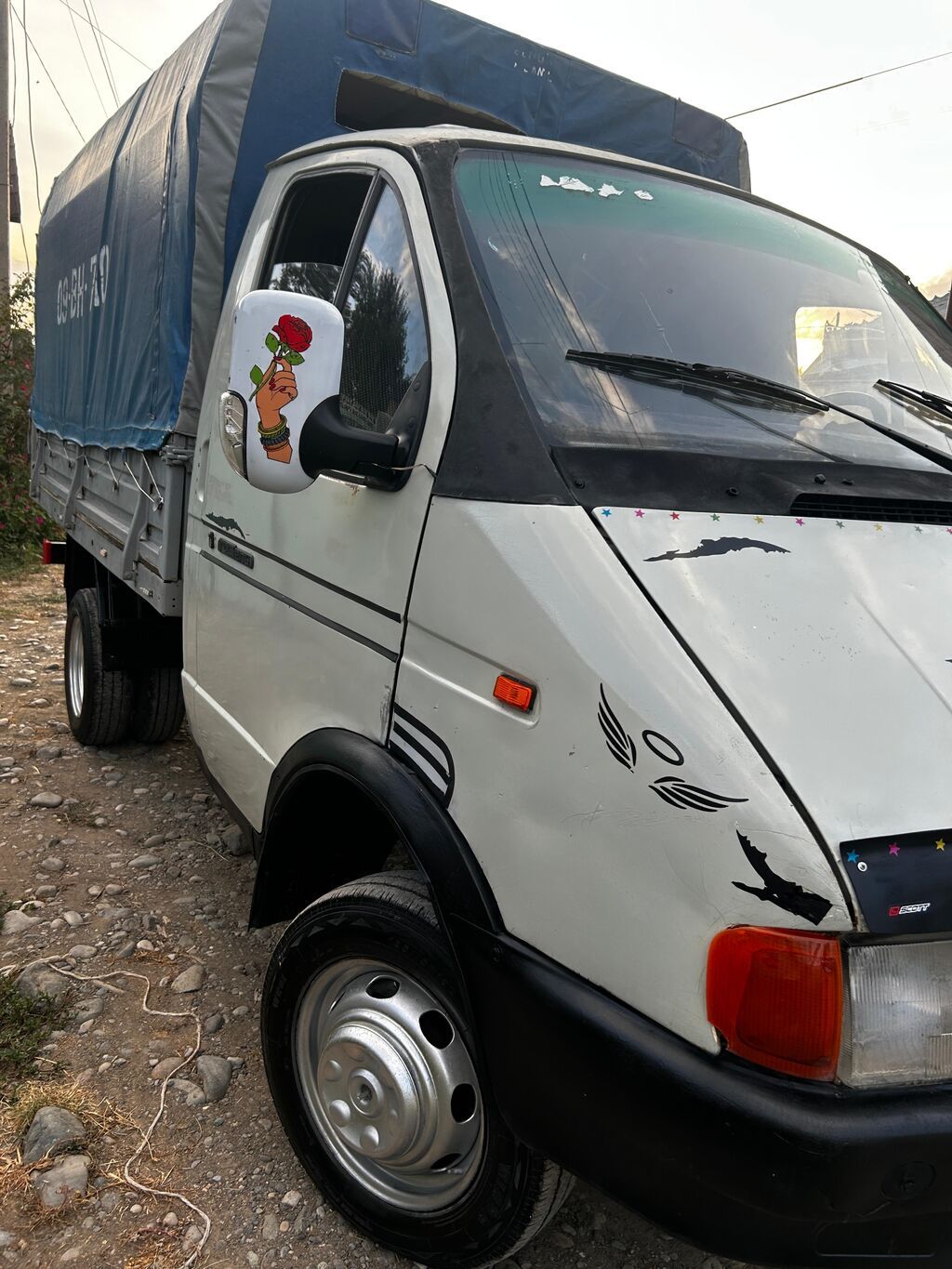 QAZ 33021, 1998 il, motor 2.3 l, Tent, İşlənmiş — Yük maşınları, Bərdə (5)