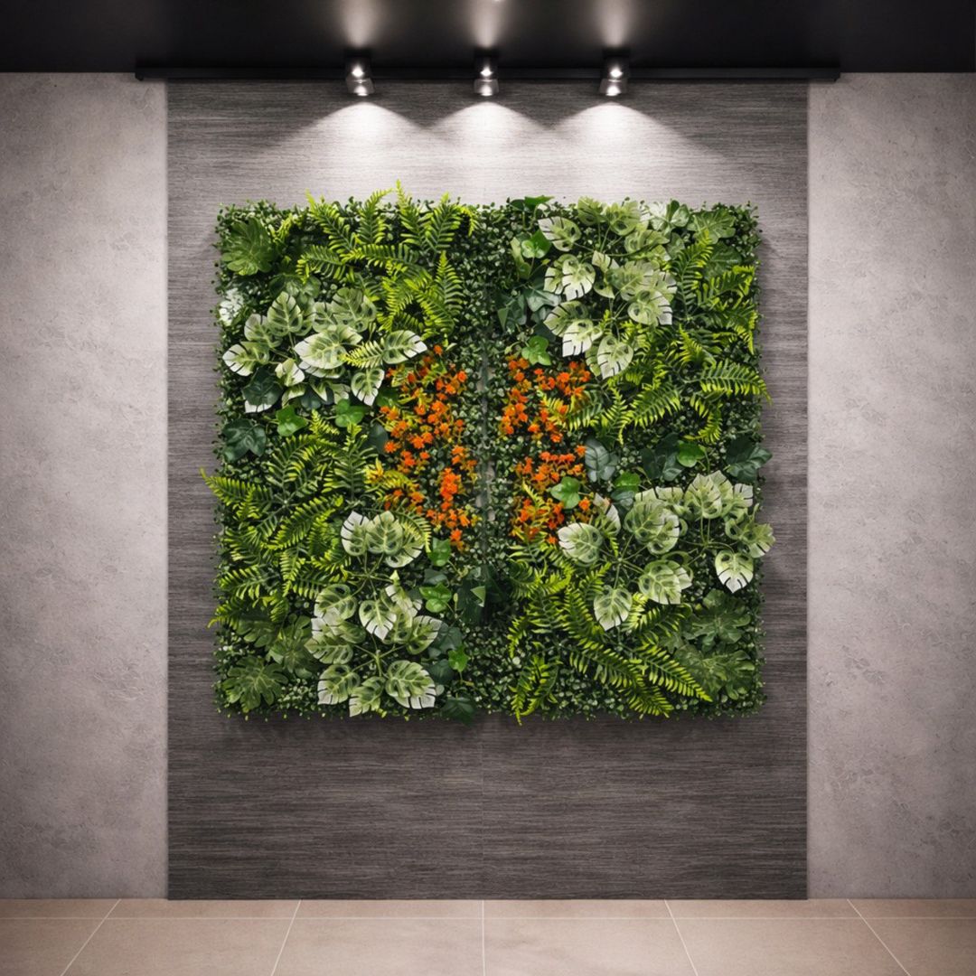 Süni yaşıllıq divar paneli 615s, plastik, 100x100 sm — Heykəlciklər və fiqurlar, Bakı (7)
