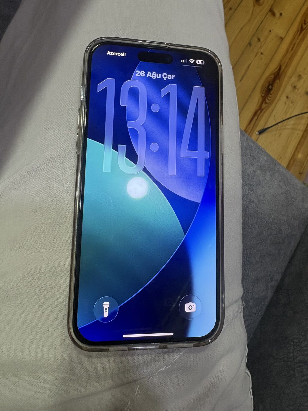 IPhone 15 Plus, 128 GB, Black Titanium, Simsiz şarj, Face ID — Apple iPhone, Bakı