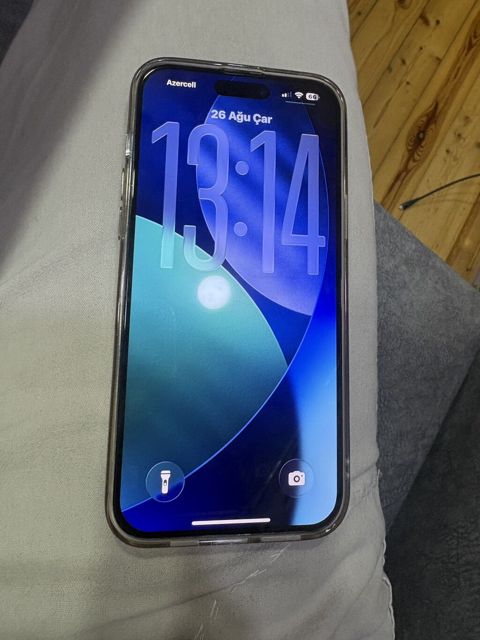 IPhone 15 Plus, 128 GB, Black Titanium, Simsiz şarj, Face ID — Bakı