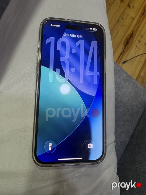 IPhone 15 Plus, 128 GB, Black Titanium, Simsiz şarj, Face ID — Bakı