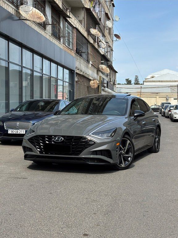 Hyundai Sonata, 1.6 L, 2021 il, 67 000 km — Avtomobillər, Bakı (12)