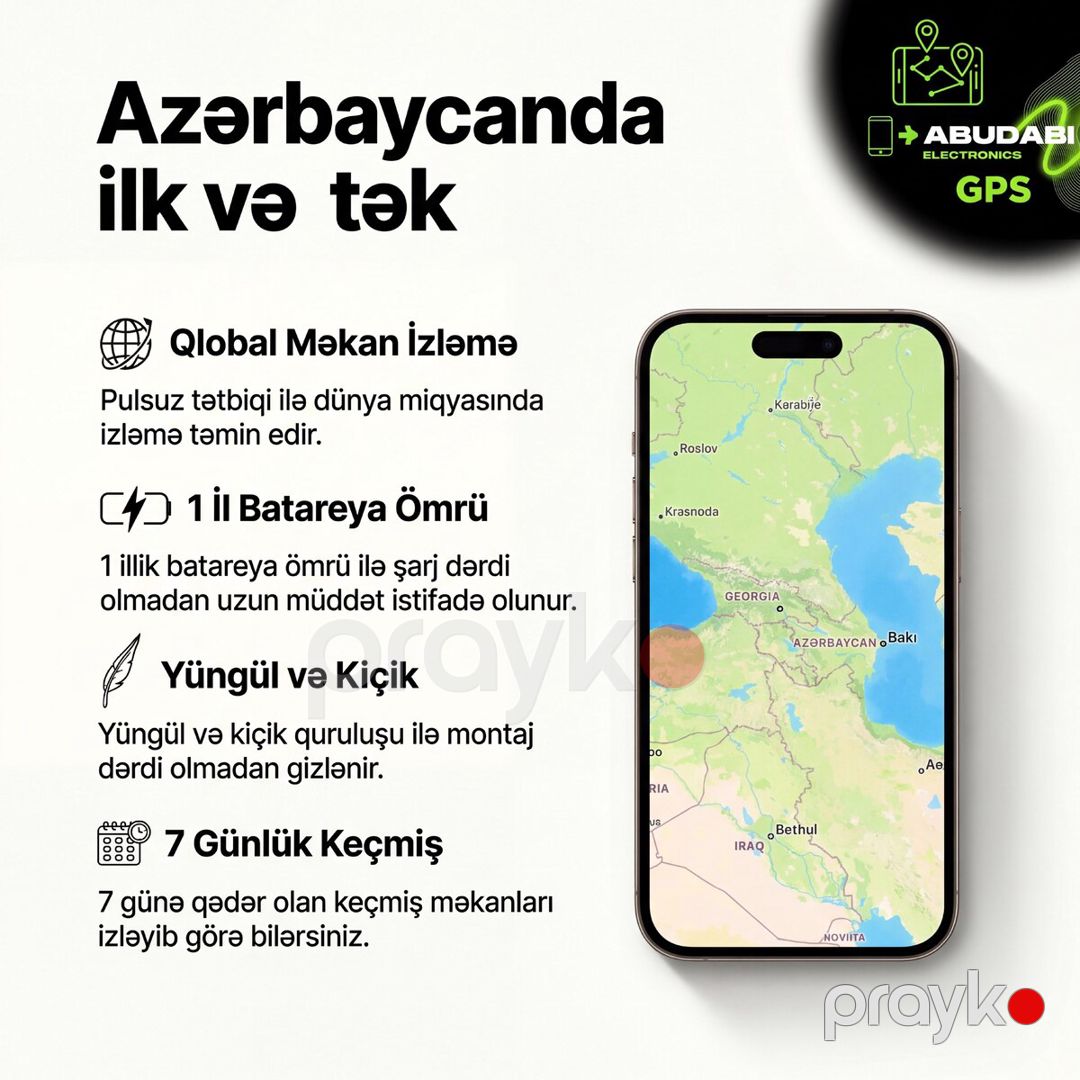 GPS Geo Ultra – yüksək dəqiqlikli və uzunömürlü izləmə cihazı — Ehtiyat hissələri və aksesuarlar, Bakı (3)