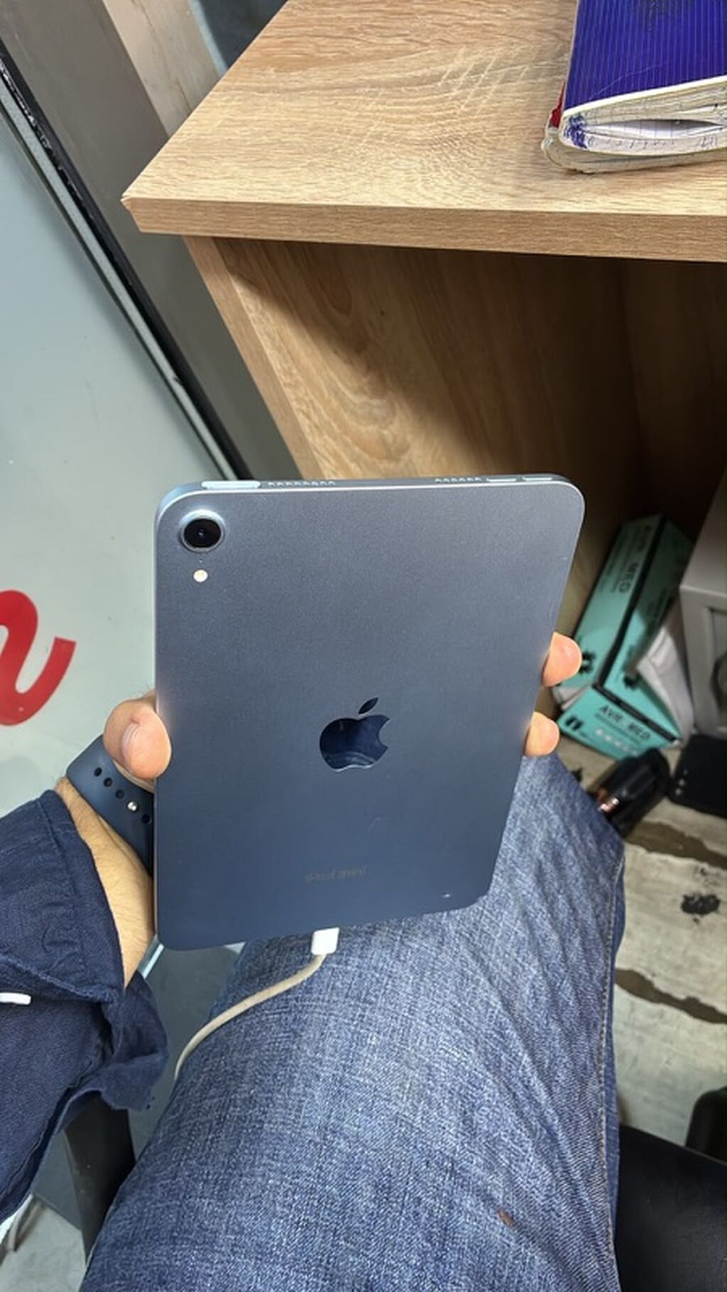 İ pad mini 7 97 pil 128 yaddas Zavod Yungul ciziqlari var — Elektronika, Bərdə (2)