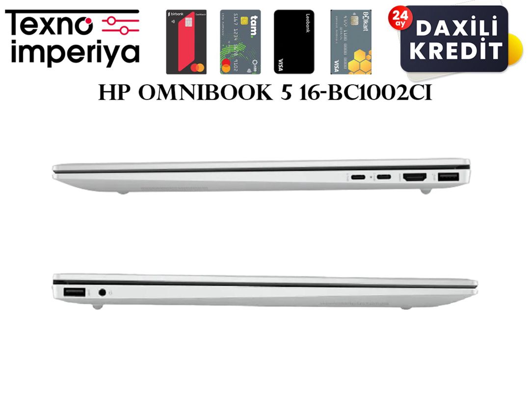 HP OmniBook 5 16-BC1002CI C0EF5EA — Elektronika, Bakı (5)