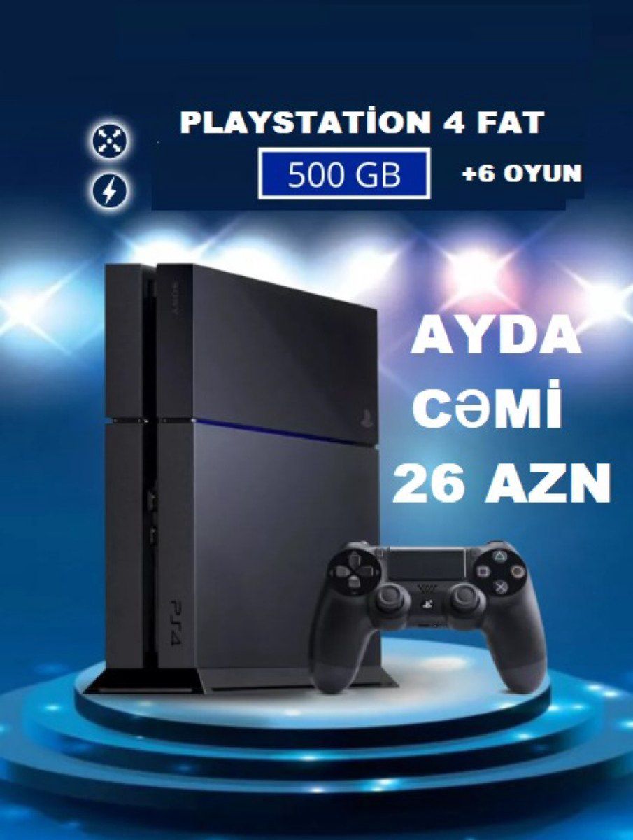 PlayStation 4 500GB — Elektronika, Bakı